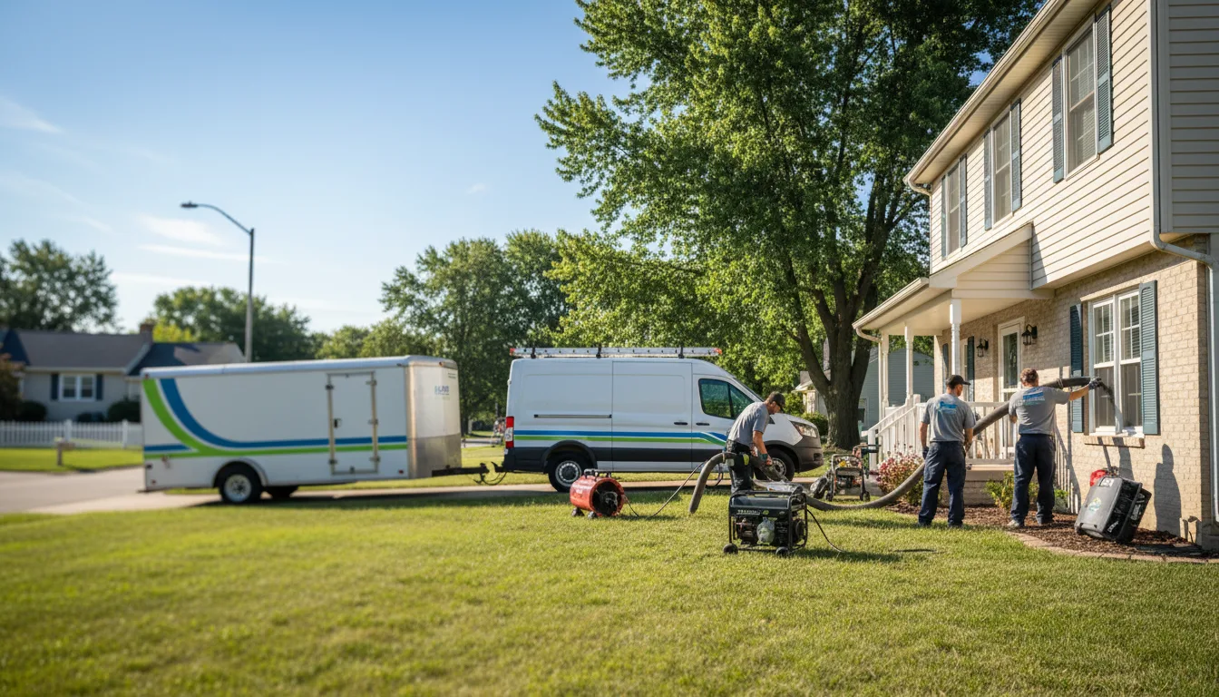 Flooded Basement Restoration And Cleanup With Repair in Ripley, OH near me